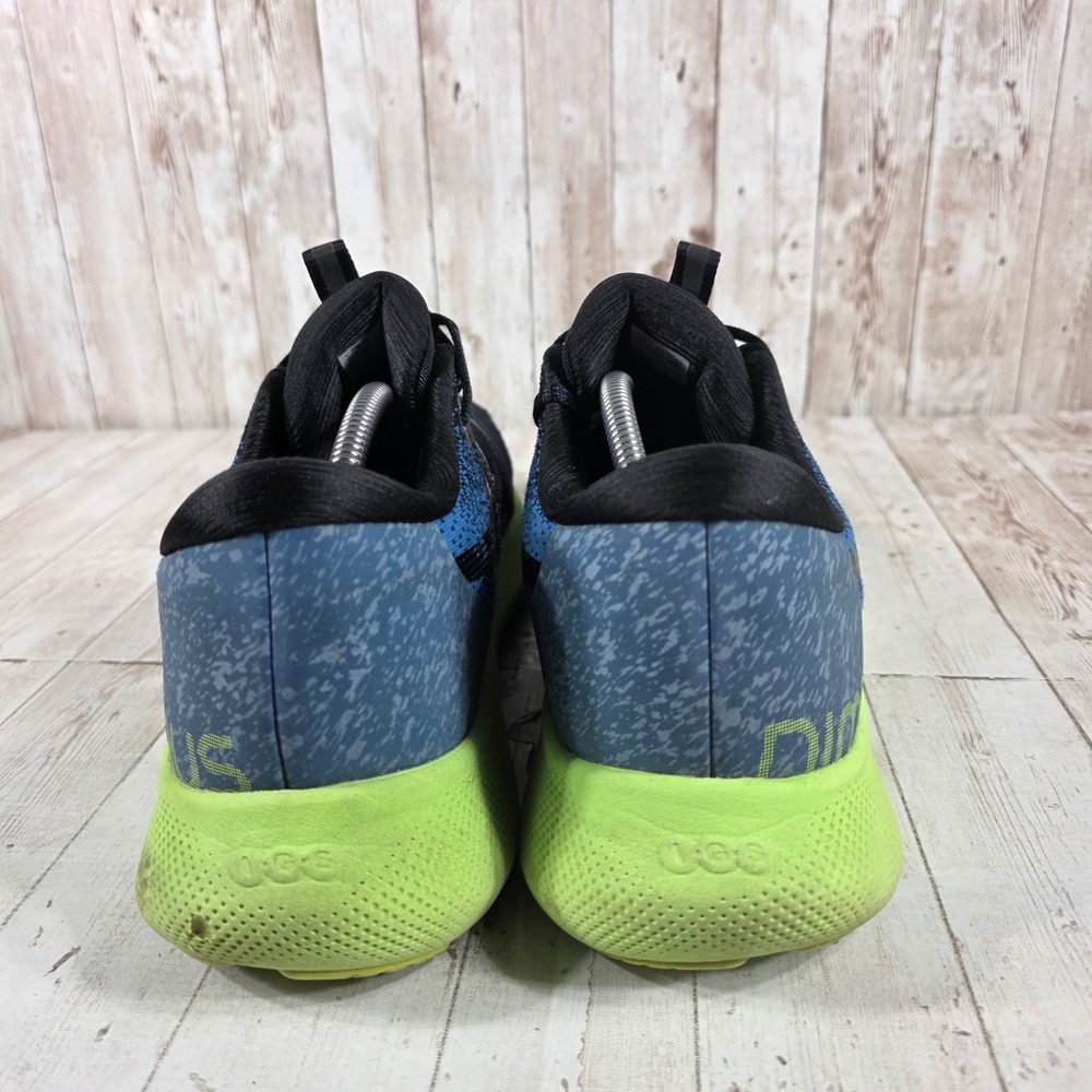 ASICS Gel-Nimbus Lite 2 Mens Running Shoes Blue Black Lime 1011B009 Size 11.5 - Picture 3 of 8
